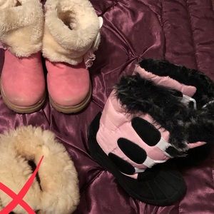 Size 6 toddler girl winter boots